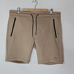 Aeropostale large tan and black shorts